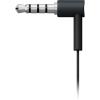 Casti Audio Cu Fir In Ear, Microfon, Buton Control, Mufa Jack 3.5 mm, Negru