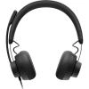 Casti Audio Zone Wired Headset UC Over Ear, Microfon Dual, Telecomanda Control, Anularea Zgomotului, USB-A, USB-C, Negru