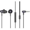 Casti Audio In Ear Stylish, Microfon, Buton Control Volum, Mufa Jack 3.5 mm, Negru