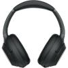 Casti Wireless Bluetooth WH-1000XM4 Over Ear, Noise Cancelling, Microfon, NFC, Negru
