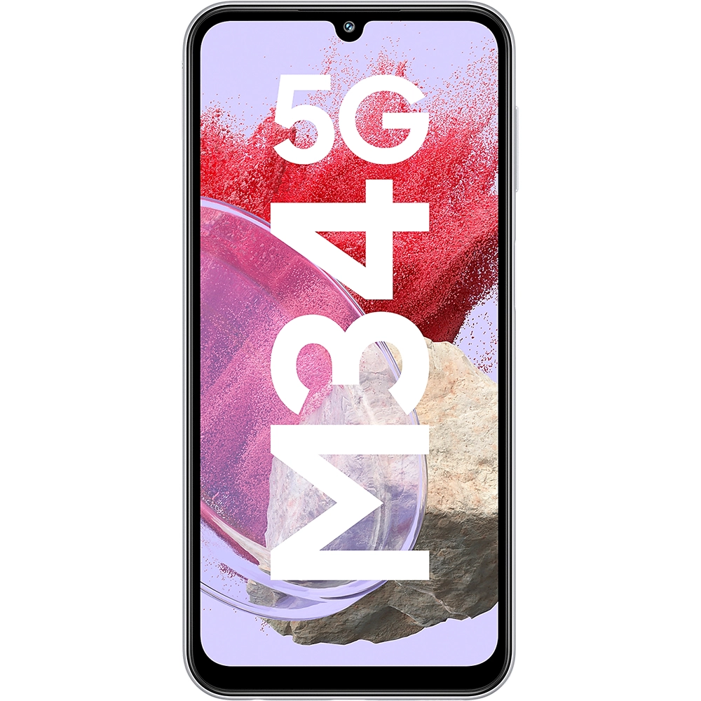 Galaxy M34 Dual (Sim+Sim) 128GB 5G Argintiu 6GB RAM
