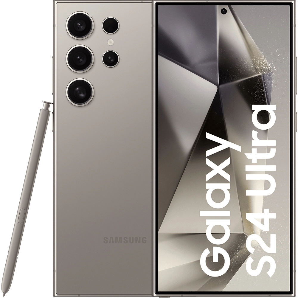 Galaxy S24 Ultra Dual (Sim+Sim) 256GB 5G Gri Titanium Gray Snapdragon 12GB RAM