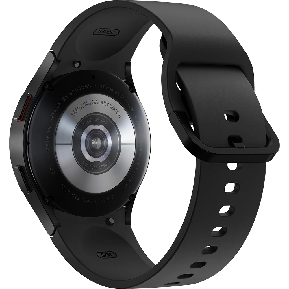 Galaxy Watch 4 Bluetooth 40mm carcasa Aluminiu Negru Reconditionat
