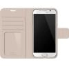 Husa Agenda Crystal Wallet Auriu SAMSUNG Galaxy S6