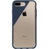 Husa Capac Spate Clic Crystal Albastru Apple iPhone 7 Plus, iPhone 8 Plus