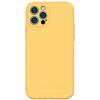 Husa Capac Spate Color Galben APPLE Iphone 12 Pro Max