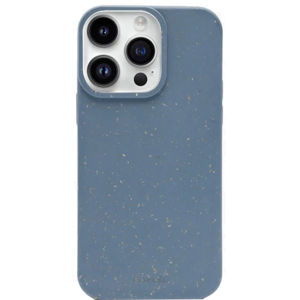 Husa Capac Spate Eco din silicon degradabil Albastru APPLE iPhone 14