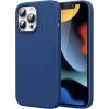 Husa Capac Spate flexibil din silicon Albastru Apple iPhone 13 Pro Max