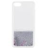Husa Capac Spate Glitter Argintiu APPLE iPhone 6, iPhone 6S