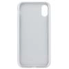 Husa Capac Spate Iridescent Piele Argintiu APPLE iPhone X, iPhone Xs