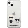Husa Capac Spate Karl & Choupette Transparent APPLE iPhone 13