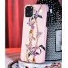 Husa Capac Spate Luxury Cu Cristale Swarovski Roz APPLE iPhone 11