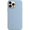 Husa Capac Spate Magnetic Liquid Silicone Albastru Apple iPhone 13 Pro Max