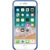 Husa Capac Spate Piele Albastru APPLE iPhone 8 Plus