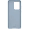 Husa Capac Spate Piele Albastru SAMSUNG Galaxy S20 Ultra