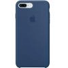 Husa originala din Silicon Cobalt Albastru pentru APPLE iPhone 7 Pus si  iPhone 8 Plus
