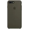 Husa originala din Silicon Verde Dark Olive pentru APPLE iPhone 8 Plus