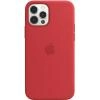Husa De Protectie Tip Capac Spate Originala Din Silicon Product RED Rosu Pentru APPLE iPhone 12 Si 12 Pro
