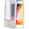 Husa Capac Spate Star Glitter Argintiu Apple iPhone 7, iPhone 8