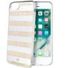Husa Capac spate Stripes Auriu Apple iPhone 7, iPhone 8