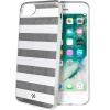 Husa Capac Spate Stripes Negru Apple iPhone 7, iPhone 8