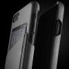 Husa Capac Spate Wallet Leather Gri Apple iPhone 7, iPhone 8