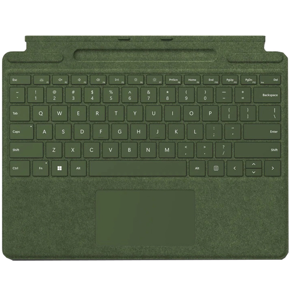 Husa Signature Tastatura si Pen pentru Surface Pro 9/8/X Forest