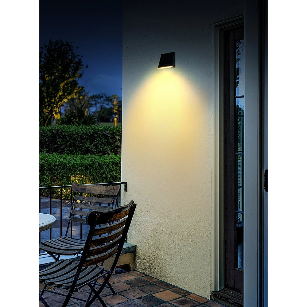 Lampa LED solara de perete, externa outdoor, 1000 lumeni, 4000K, IP54, detector senzor miscare, senzor noapte zi