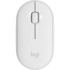 Mouse Wireless Bluetooth M350, 1.000 DPI, 3 Butoane, Receptor USB, Mod Repaus, Pebble Alb