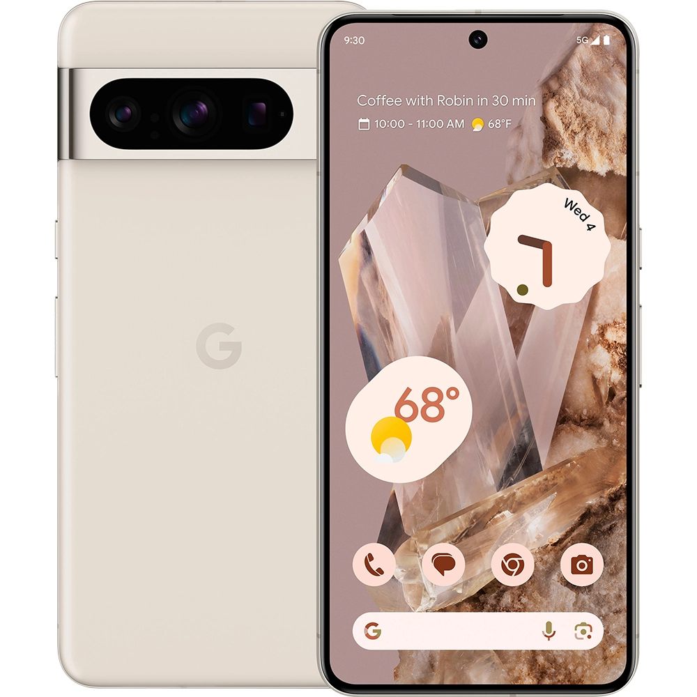 Pixel 8 Pro Dual (Sim+eSim) 256GB 5G Bej Porcelain 12GB RAM