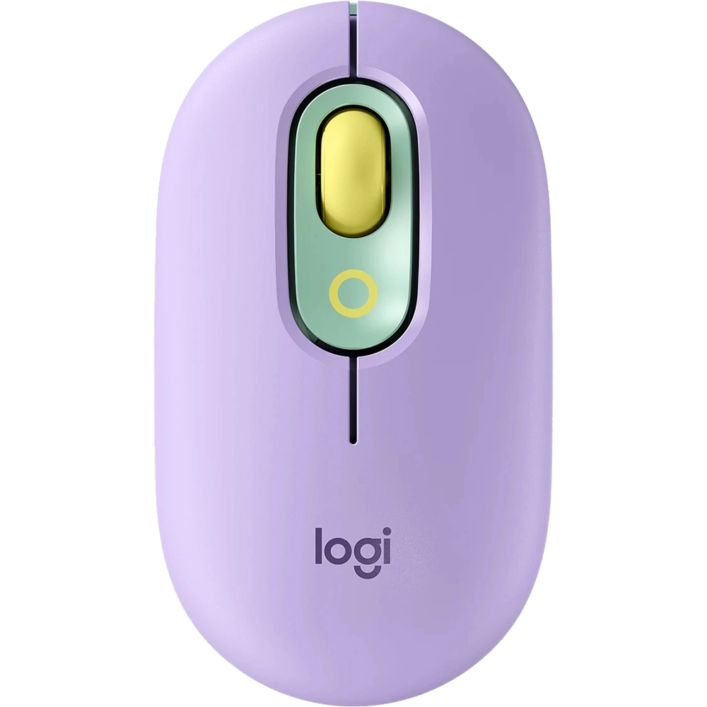 Pop Mouse, Customizable Emoji Button, Wireless, Daydream Mint