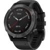 Smartwatch Fenix 6 Sapphire Edition Gri Si Curea Neagra