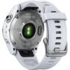 Smartwatch Fenix 7S Cadran Argintiu si Curea Whitestone