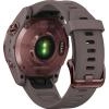 Smartwatch Fenix 7S Cadran Sapphire Solar Dark Bronze Titanium si Curea Shale Grey