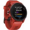 Smartwatch Forerunner 745 Bluetooth ANT+ Wi-Fi 44 mm Plastic GPS Running Watch Magma Red Rosu