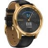 Smartwatch Vivomove Luxe SEA Gold, Black, Leather Negru