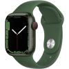 Smartwatch Watch 7 GPS 41mm Aluminiu Green Si Curea Sport Clover Verde