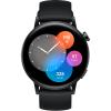 Smartwatch Watch GT3 42mm Otel Inoxidabil Negru si curea neagra de silicon