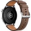 Smartwatch Watch GT3 46mm Otel Inoxidabil Maro si curea de piele