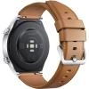 Smartwatch Watch S1 GPS 47 mm Otel Inoxidabil Global Silver cu curea de piele Maro Argintiu