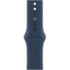 Smartwatch Watch SE GPS 40mm Aluminiu Argintiu si Curea Sport Albastru