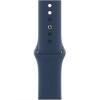 Smartwatch Watch SE GPS 40mm Aluminiu Argintiu si Curea Sport Albastru