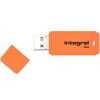 Stick USB 8GB Drive Neon USB 2.0 Portocaliu