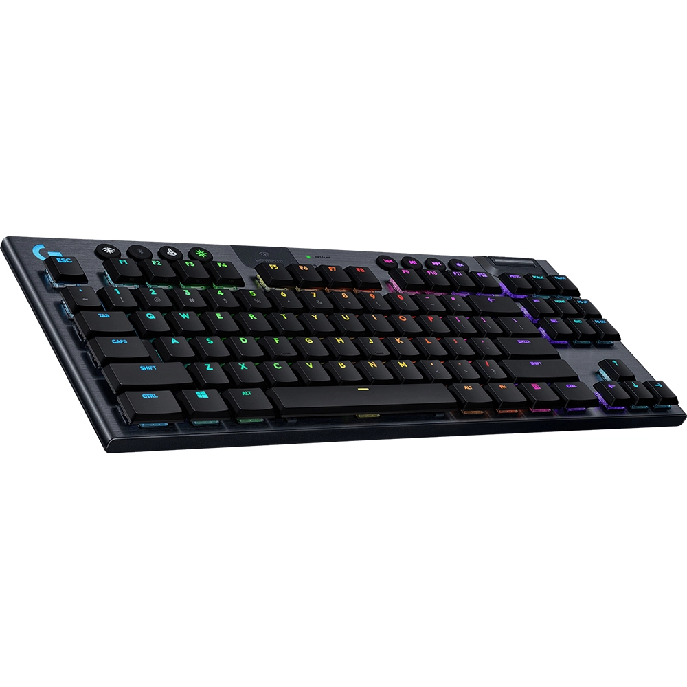 Tastatura Mecanica Gaming G913 TKL Tenkeyless Wireless RGB Negru