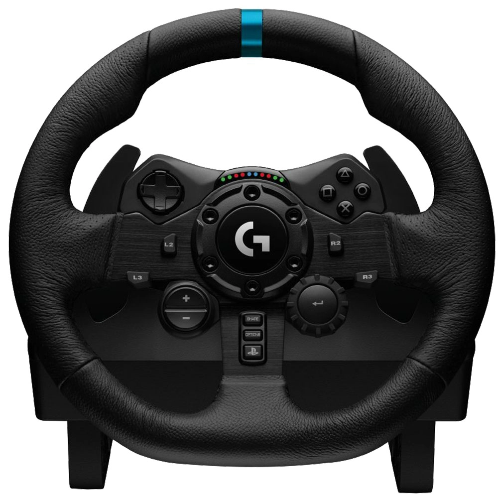 Volan G923 TRUEFORCE Sim Racing Wheel pentru PlayStation & PC Negru