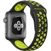 Watch 2 Nike+ Aluminiu Gri 38MM Si Curea Silicon Negru Verde