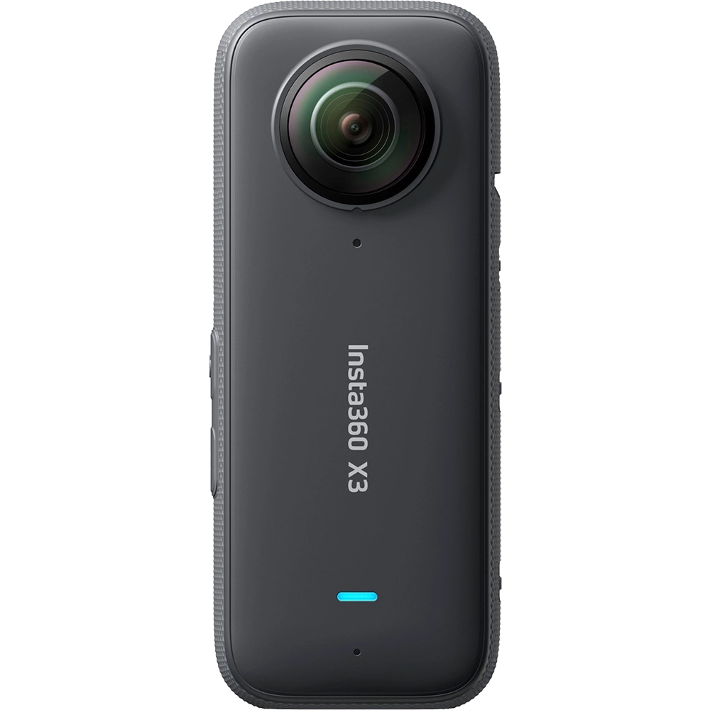 Camera Video de Actiune X3, 5.7K 360° Video Capture, 72MP 360° Photo, 360° Active HDR, 8K 360 Timelapse,  IPX8, Bluetooth, Waterproof , culoare Negru - CINSAAQ/B