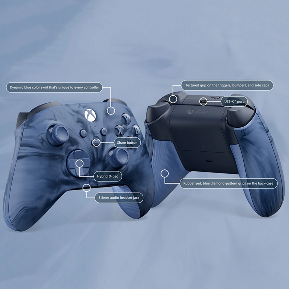 Xbox Series X/S Wireless Controller Stormcloud Vapor Albastru